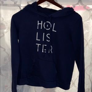 Hollister Navy Sweatshirt.